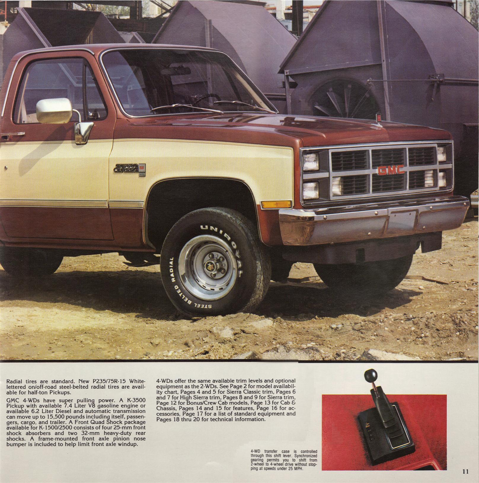 1983 GMC Pickups Brochure Page 9